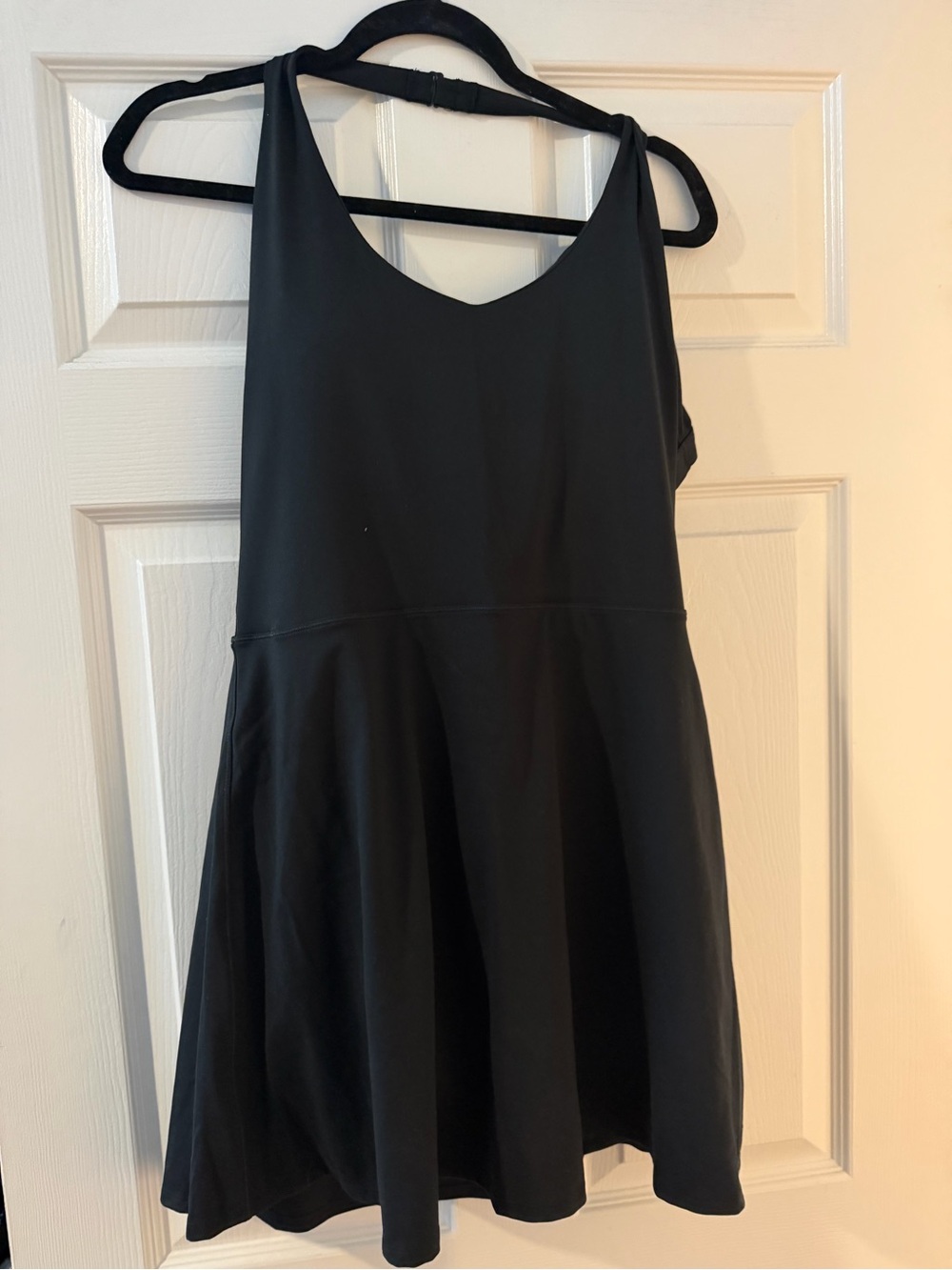 Fabletics Black A-Line Athletic Dress